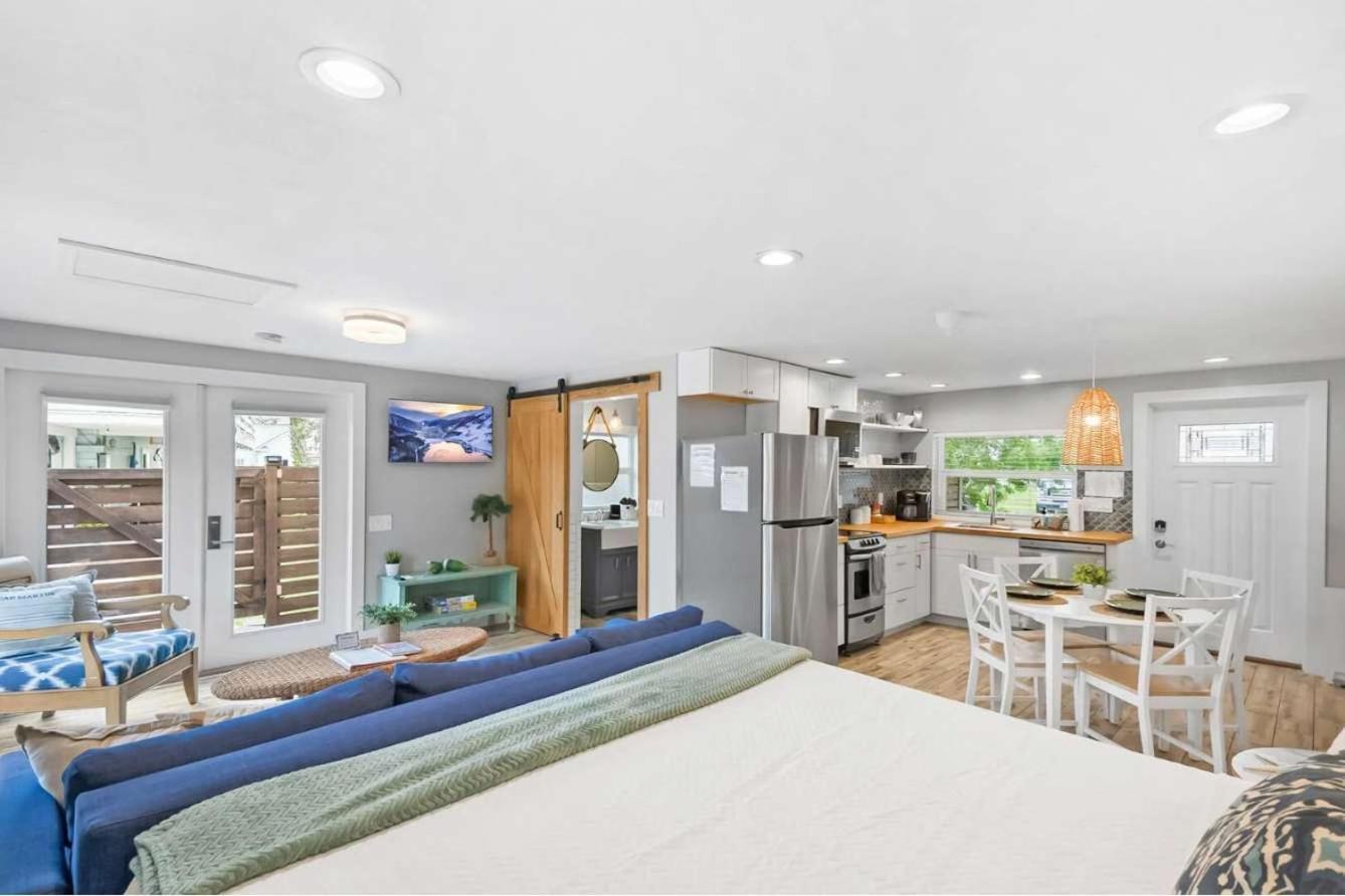 Coral Cottage, Stylish Studio Suite On Canal, Walkable To Beach, Private Parking Saint Augustine Exterior foto
